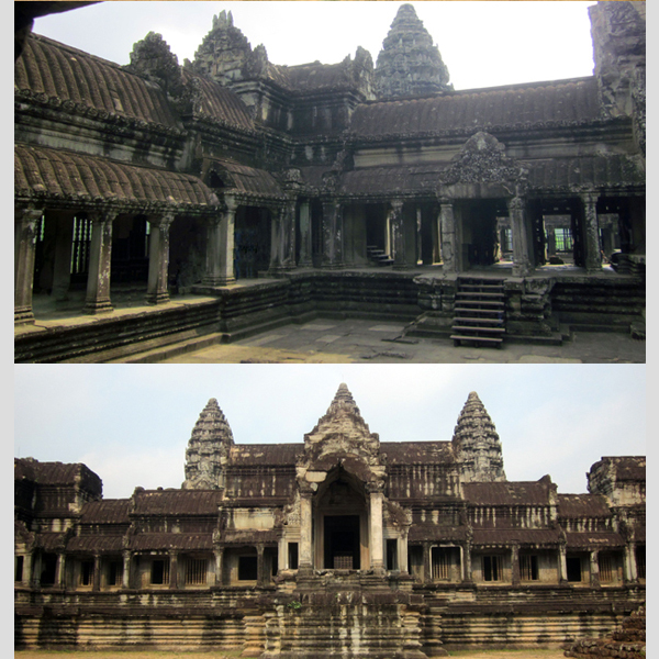 Angkor Wat and surrounding temples